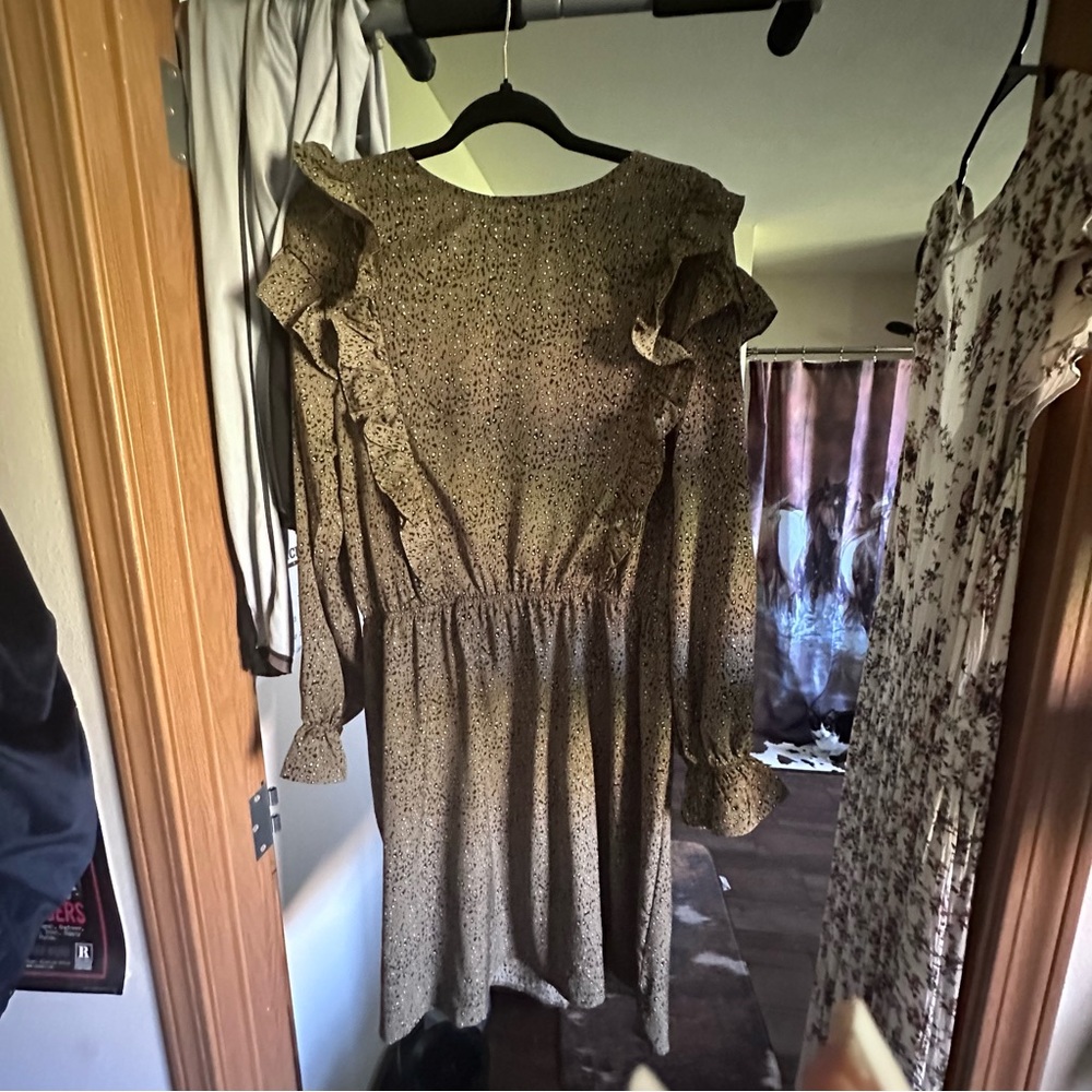 New without tags green dress